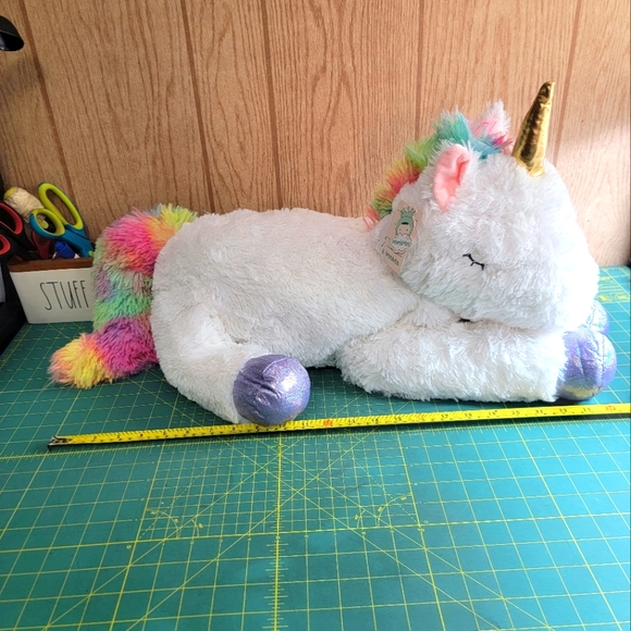 24" stuffed Unicorn with Secret Zipper storage pouchLooking for a magical comp - Picture 1 of 5